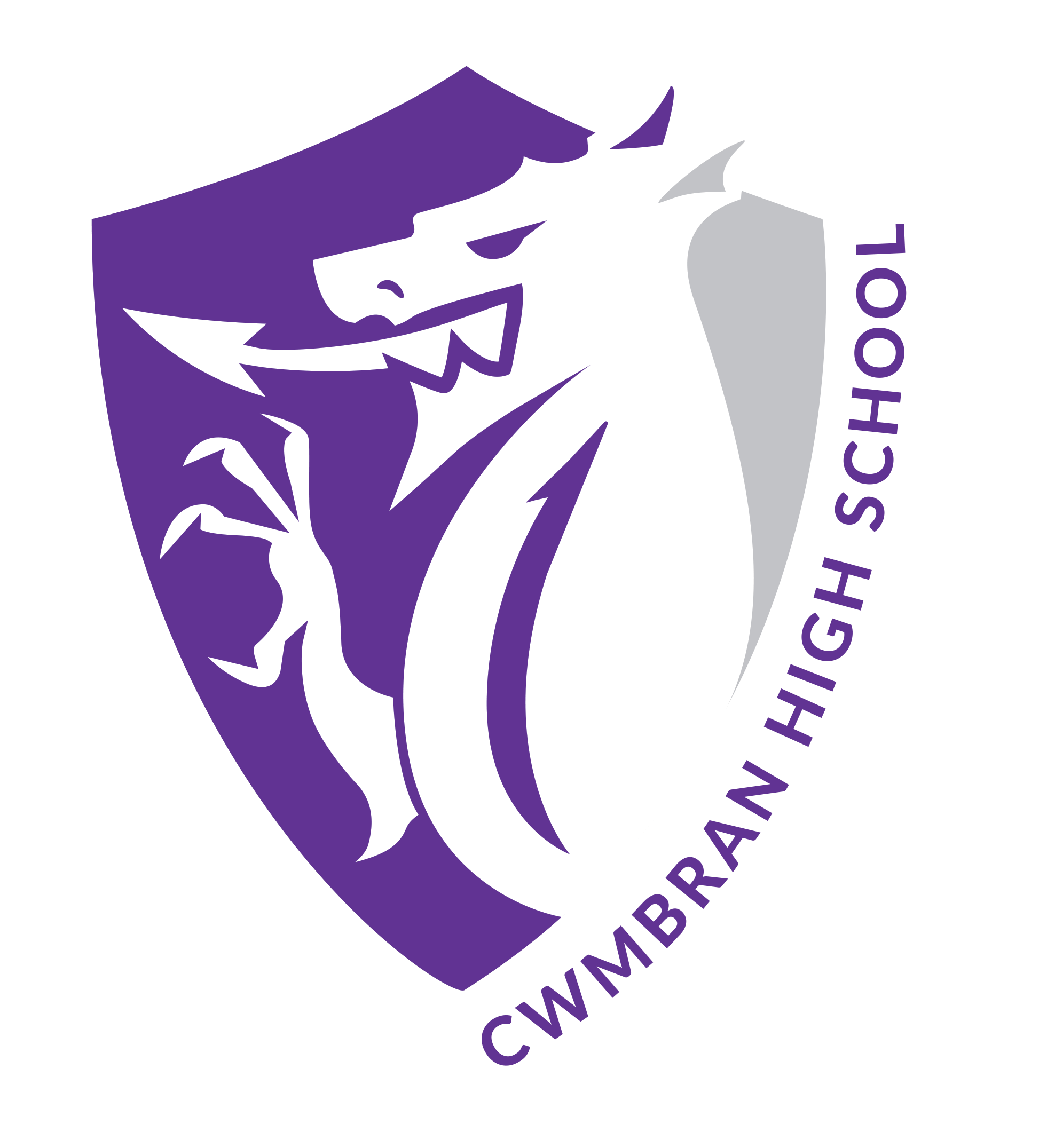 cwmbran Logo Black